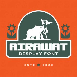 Airawat Display Font
