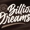 Billion Dreams Font