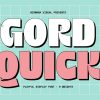 Gord Quick Display Font
